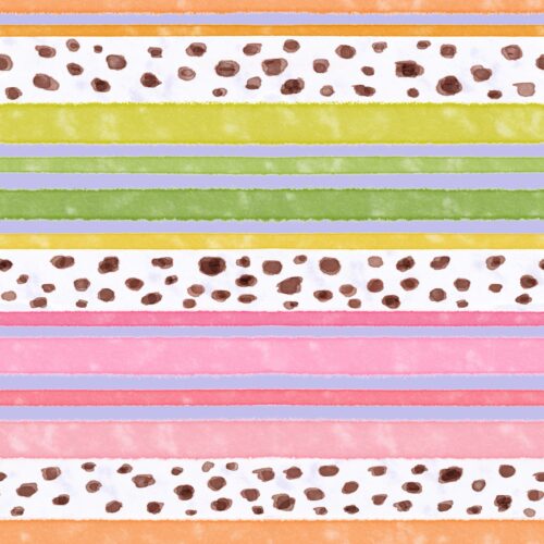 Lindsay Anne - Freckled Stripe Purple Sky