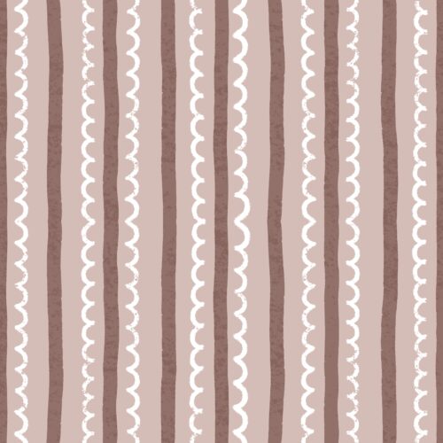 Lindsay Anne - Frosting Lines Gingerbread Molasses Wht