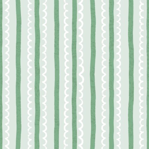 Lindsay Anne - Frosting Lines Mint Jolly Green Whtjpg