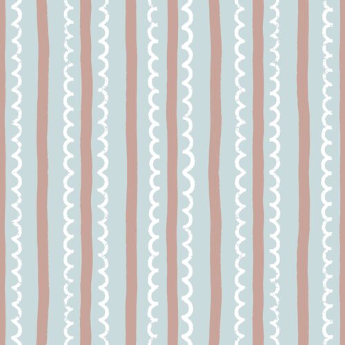 Lindsay Anne - Frosting Lines Snowflake Blue Gingerbread