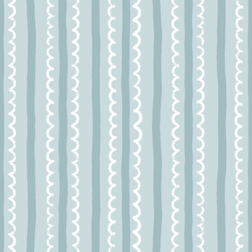 Lindsay Anne - Frosting Lines Snowflake Blue Winter Blue