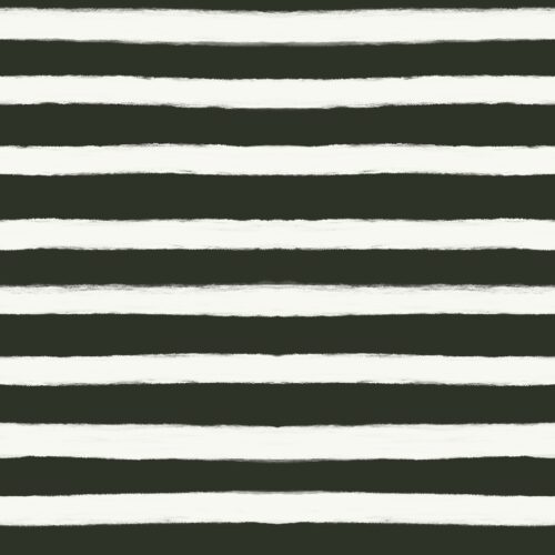 Lindsay Anne - Garden Dark Green Stripe