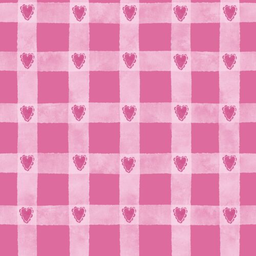 Gingamwithheartbubblegumpink