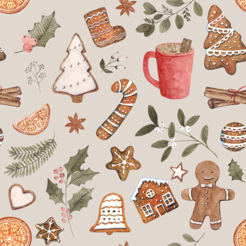 Hip Kid Design - Gingerbread Party on Wafer