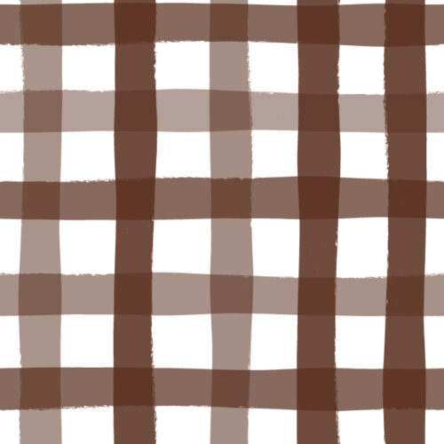 Indy Bloom Designs - Gingham In Chocolate Large 2.283