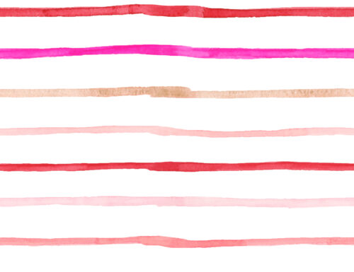 Hip Kid Design - Glitzy Valentine Stripes