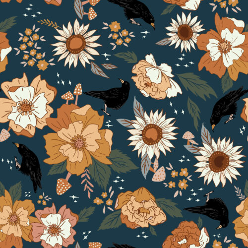 Juniper Row - Golden Crow In Dark Sky