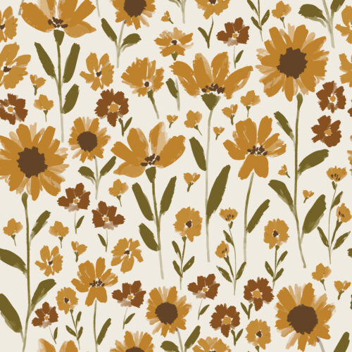 Indy Bloom Designs - Golden Garden In Cream