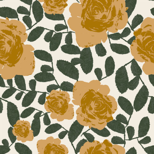 Indy Bloom Designs - Golden Rose 7x7