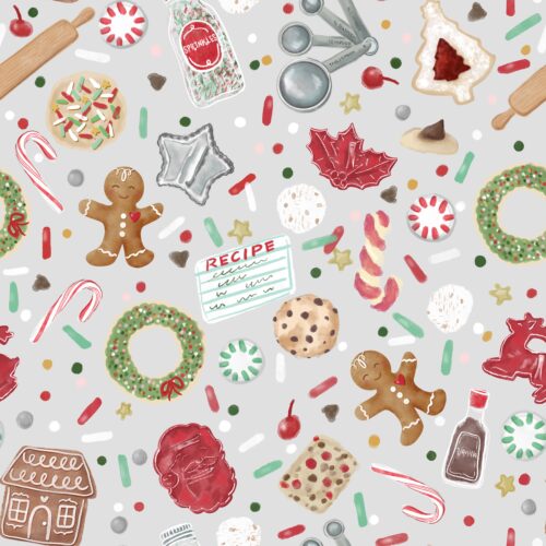 Gray Holiday Baking Fun