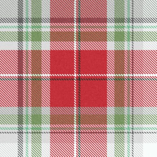 Gray Holiday Plaid
