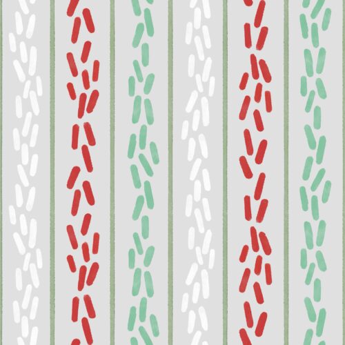 Gray Sprinkle Stripe