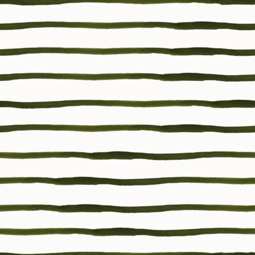 Hip Kid Design - Green Watercolor Stripes