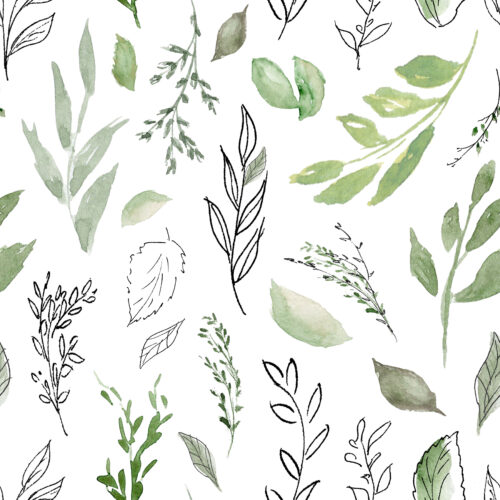 Hip Kid Design - Greenery Leaves