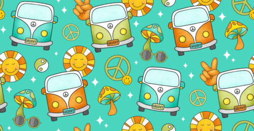 Krystal Winn - Groovy Bus Teal