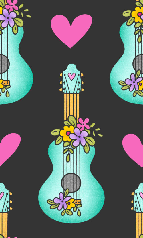 Krystal Winn - Groovy Guitars Black