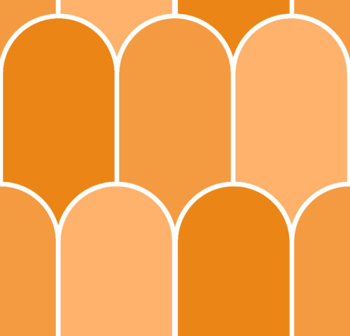 Krystal Winn - Groovy Scallops Orange