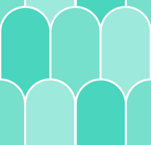 Krystal Winn - Groovy Scallops Teal