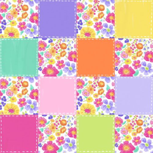 Lindsay Anne - Gummy Garden Stitched Checker