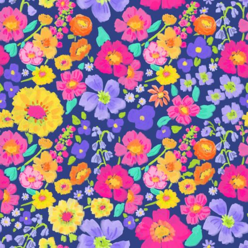 Lindsay Anne - Gummy Garden Navy