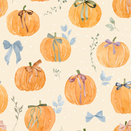 Hip Kid Design - Halloween Pumpkins and Bows