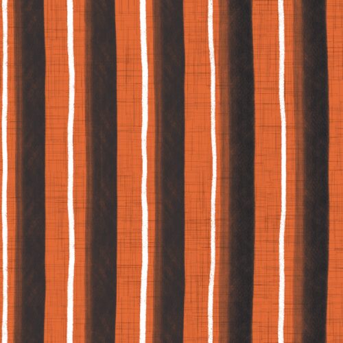 Lindsay Anne - Halloween Stripe Jack O Lantern