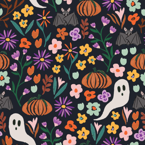 Vivie & Ash - Halloweengardenonblack 01