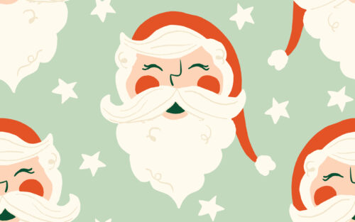 Indy Bloom Designs - Happy Santa In Mint9