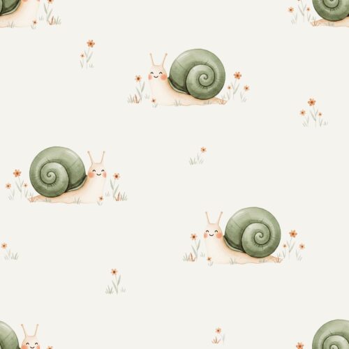 Vanya Minimalist Designs - Happy Snail 02