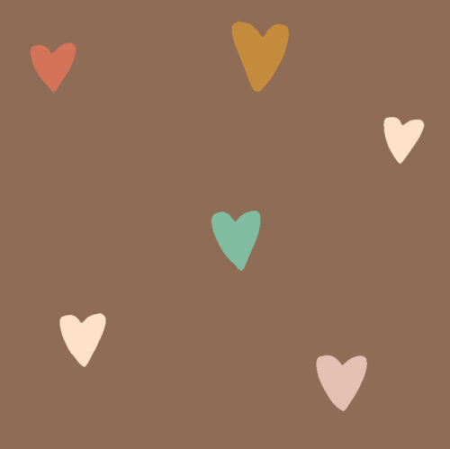 Indy Bloom Designs - Heart Party In Chocolate 01