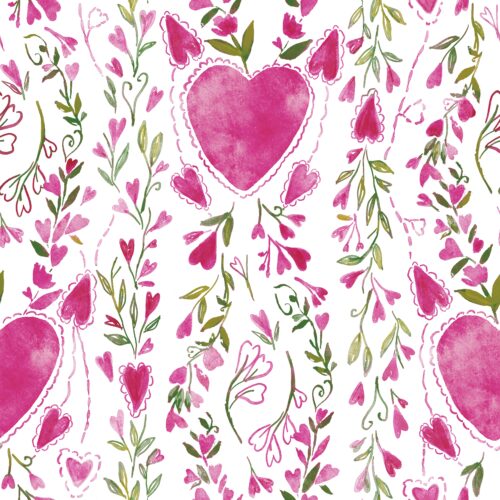 Heart And Vine White