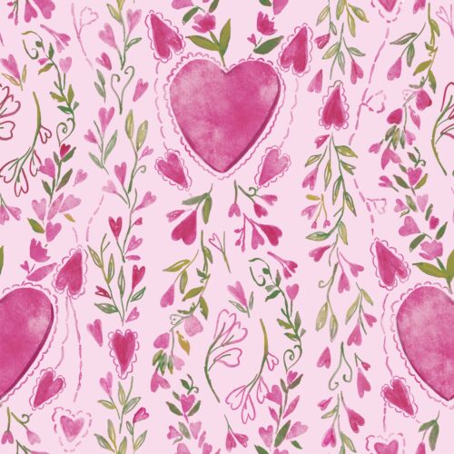 Heartsndvinepink