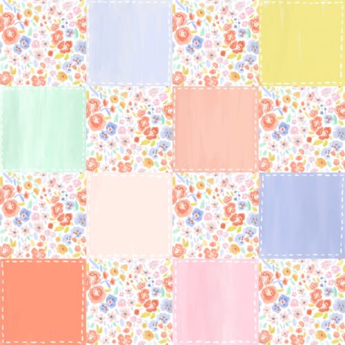 Lindsay Anne - Hello Spring Stitched Checker
