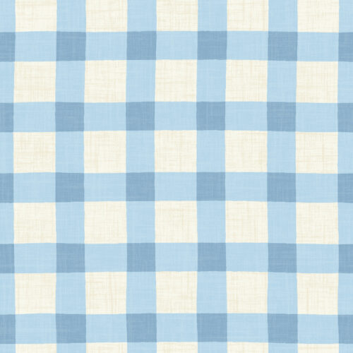 Krystal Winn - Highland Summer Gingham Blue