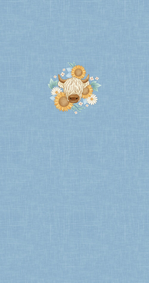 Krystal Winn - Highland Summer Panel Cow