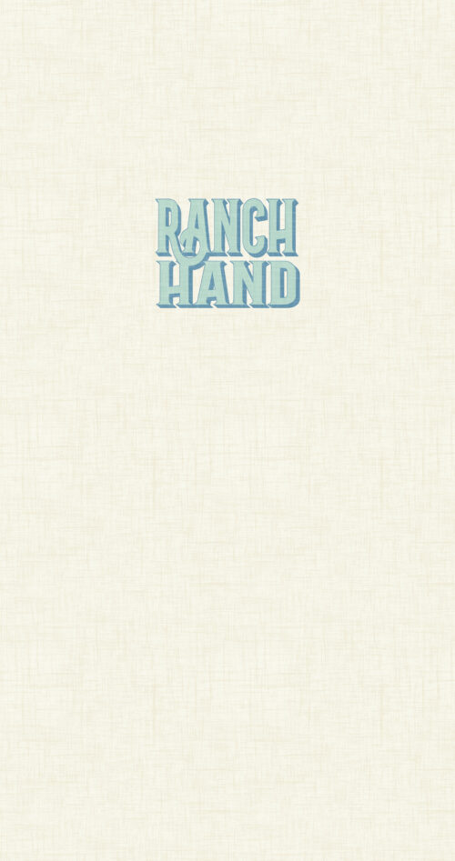 Krystal Winn - Highland Summer Panel Ranch Hand Blue