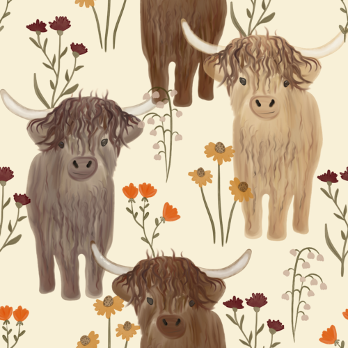 Highland Fields - Highlandwildflower