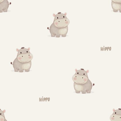 Vanya Minimalist Designs - Hippo