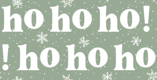 Hip Kid Design - Ho Ho Ho! Sage