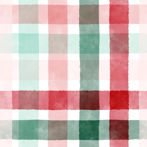 Lindsay Anne - Holiday White Plaid