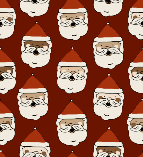 Indy Bloom Designs - Holly Jolly In Crimson 9x8.2