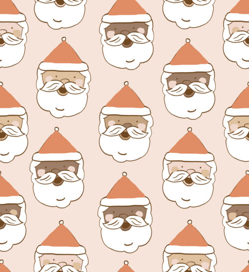 Indy Bloom Designs - Holly Jolly In Pink 9x8.2