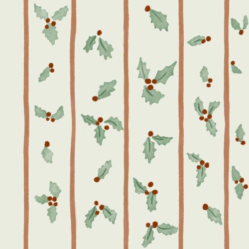 Lindsay Anne - Holly Lane Stripe   Pistachio