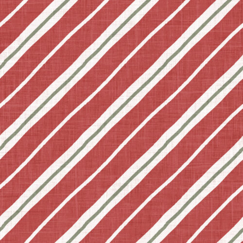 Krystal Winn - Holy Night Candycane Stripe Red