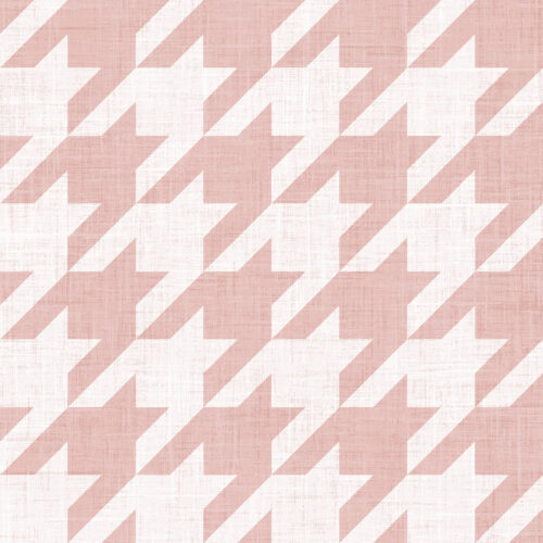 Krystal Winn - Holy Night Houndstooth Pink