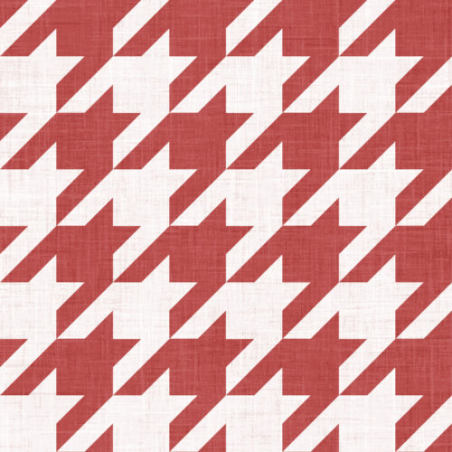 Krystal Winn - Holy Night Houndstooth Red