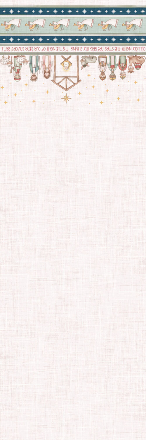 Krystal Winn - Holy Night Nativity Border Horizontal