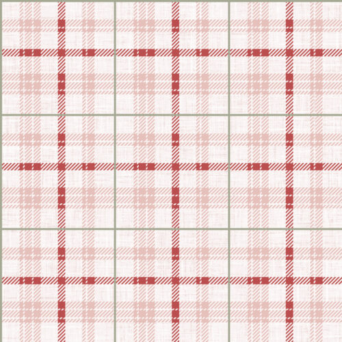 Krystal Winn - Holy Night Plaid Pink