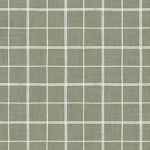 Krystal Winn - Holy Night Plaid Window Pane Green