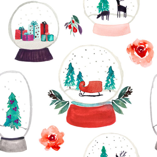 Indy Bloom Designs - Ibd Snow Globe 5x5